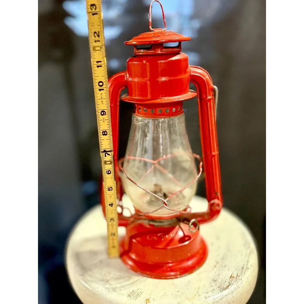 Vintage Dietz Red Lantern